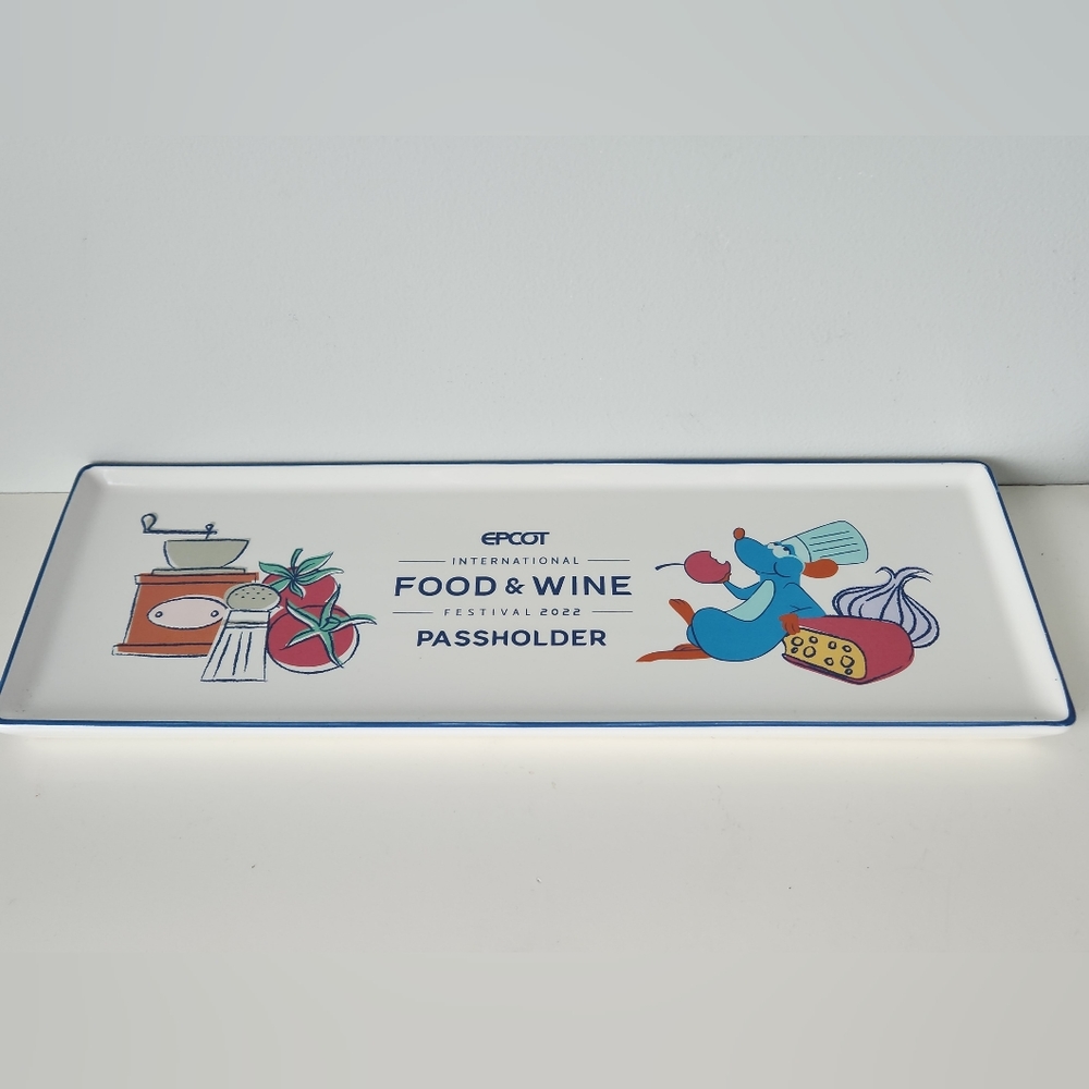 Disney Epcot Food & Wine Festival Tray